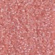 Miyuki delica Perlen 15/0 - Transparent pink luster DBS-106